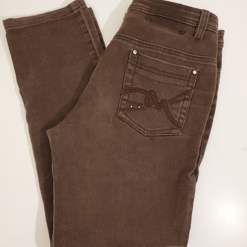 Die Fie Brown Stretch Jeans 36 - Picture 2 of 6